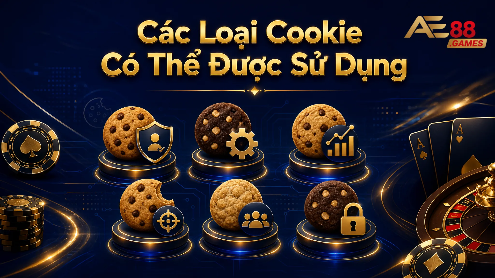 Chính Sách Cookie AE88 Games – Cách Website Sử Dụng Cookie 2 Các Loại Cookie Có Thể Được Sử Dụng