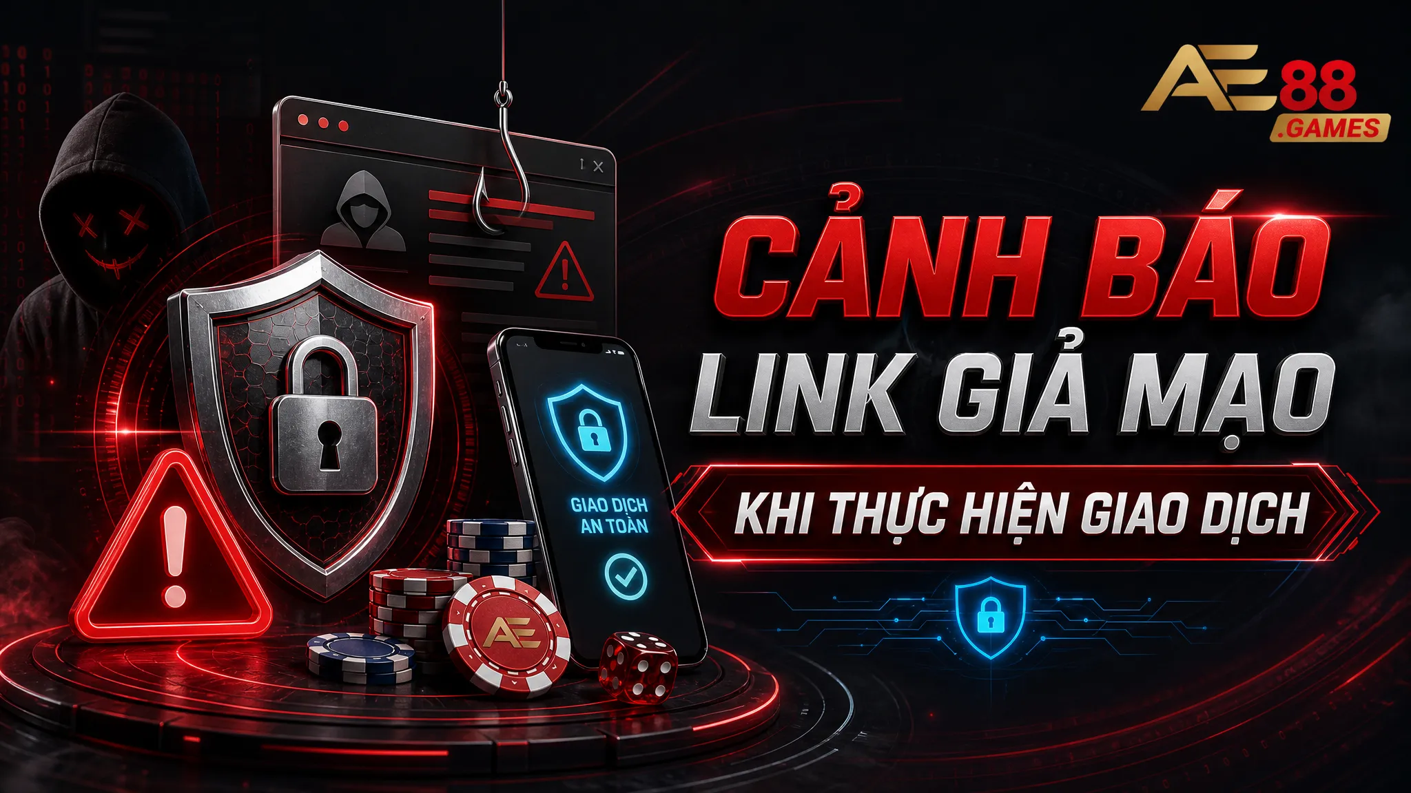 Chính Sách Nạp Rút AE88 Games – Quy Định Giao Dịch, Hạn Mức Và Xử Lý Lỗi 4 Cảnh Báo Link Giả Mạo Khi Thực Hiện Giao Dịch