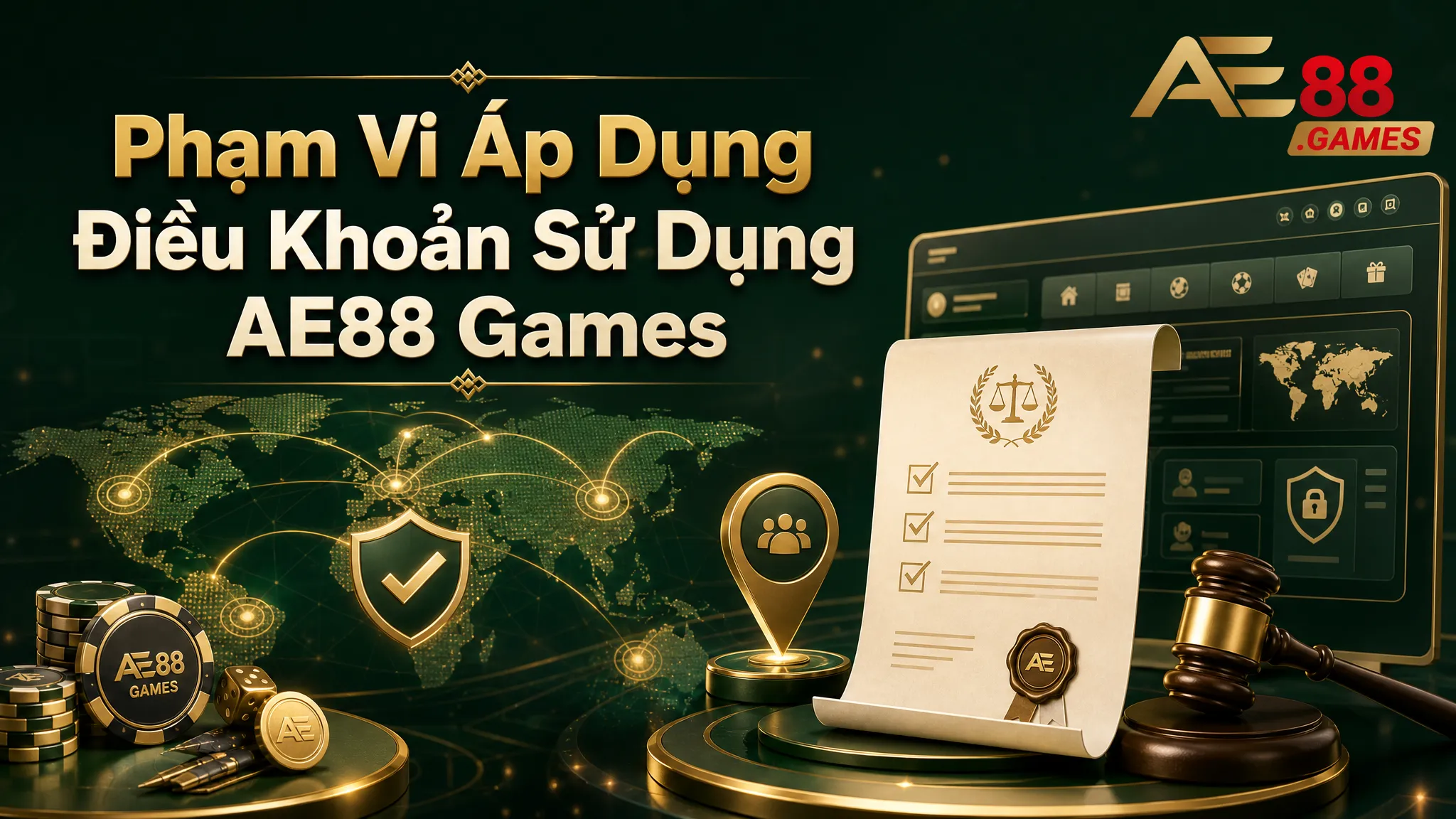 Điều Khoản Sử Dụng AE88 Games – Quy Định Khi Truy Cập Website 1 Phạm Vi Áp Dụng Điều Khoản Sử Dụng AE88 Games