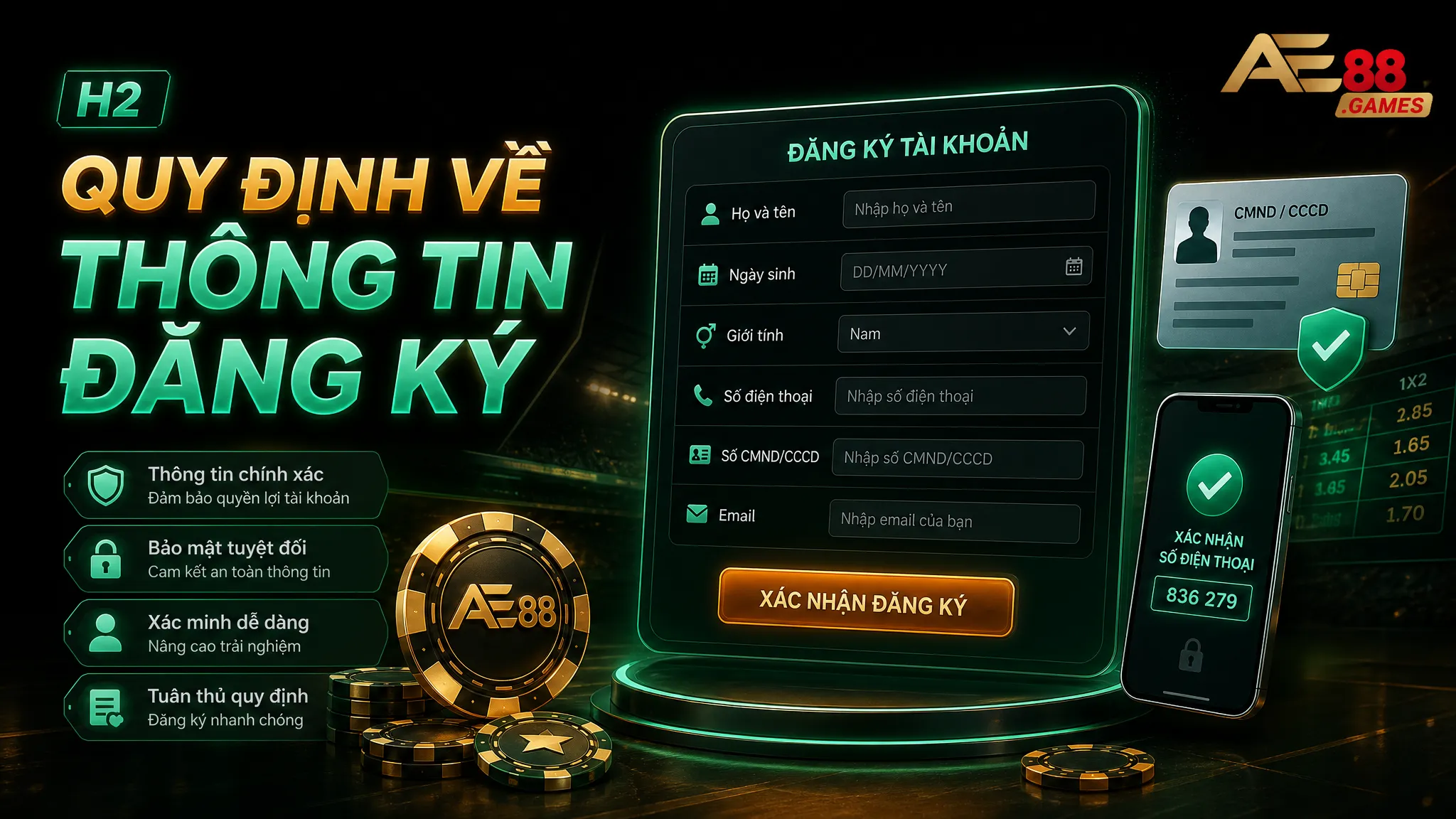 Quy Định Về Thông Tin Đăng Ký
