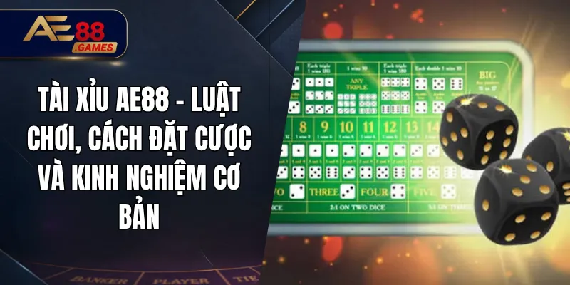 Tài Xỉu AE88 – Luật Chơi, Cách Đặt Cược Và Kinh Nghiệm Cơ Bản 10 Tài Xỉu AE88 – Luật Chơi, Cách Đặt Cược Và Kinh Nghiệm Cơ Bản